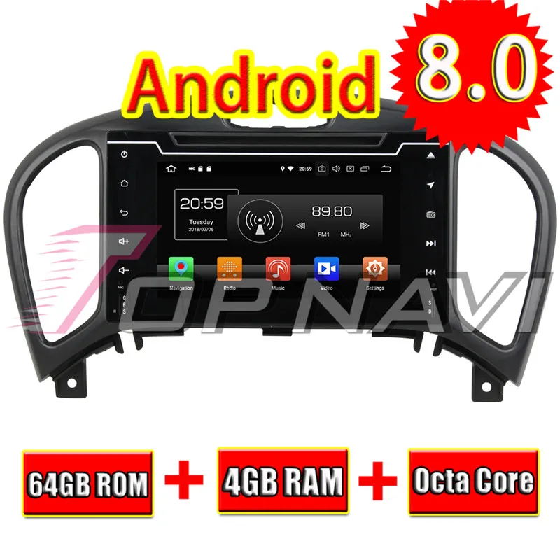 car multimedia system android For Nissan Juke 2004 2005