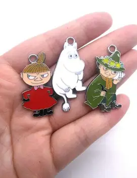 

20 PCS/50 PCS/100 PCS/200 pcs Cartoon hippo Witch Charm Necklace/Bracelet/Earrings Pendants DIY Jewelry Making Accessories P78