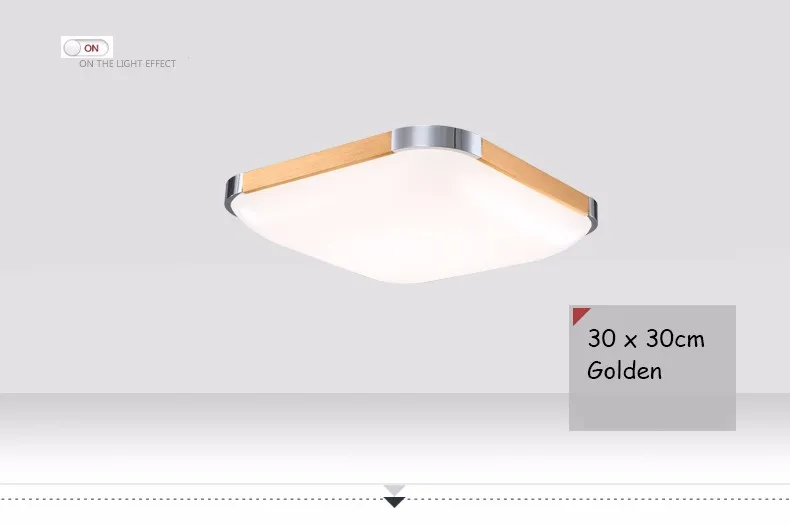 DX Ultra-Thin Square gold silver Ceiling Lights (11)