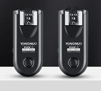 

Yongnuo RF-603N II Wireless Flash Trigger 2 Transceivers Set Shutter Release for Nikon D810 D800 D700 D300 D200 D3S D3 D2 DSLR