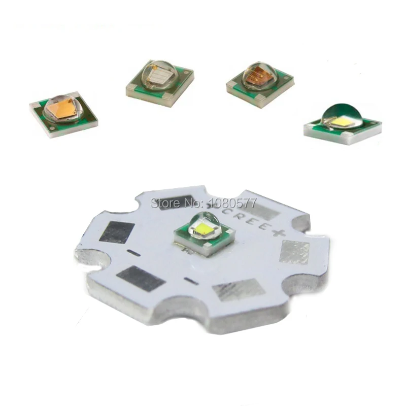 Светодиодный прожектор Cree XPE 5 шт. 1 Вт 3 светодиодный холодный теплый белый