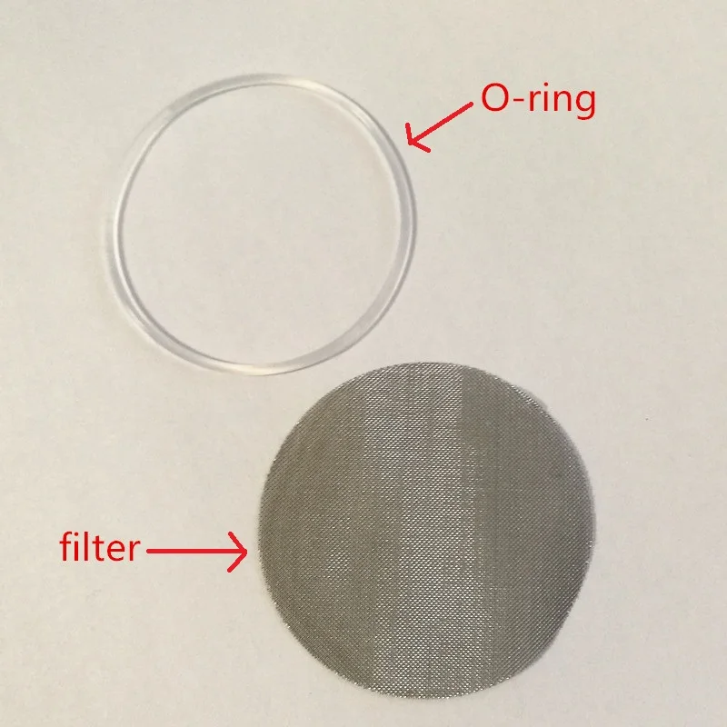 

Capsulone CAPSULONE 10PCS O-Silicone and filter Replacement Ring fit for illy coffee Machine maker Refillable Reusable capsule