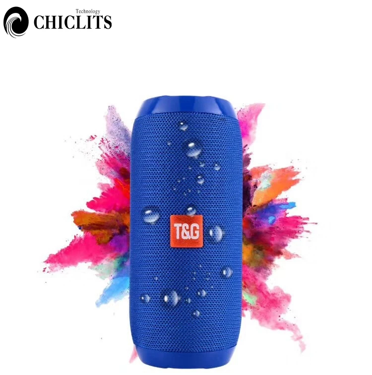 

TG117 Bluetooth Outdoor Speaker Waterproof Portable Wireless Column Loudspeaker Box Support TF Card FM Radio Aux Input Multi-fun