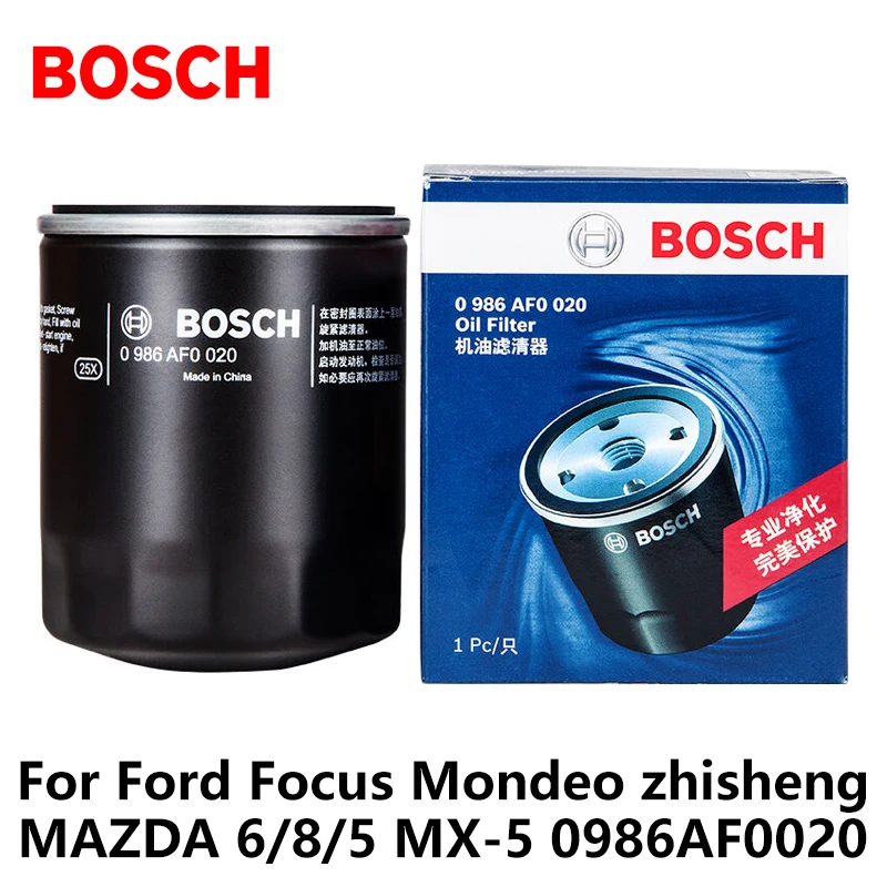 Bosch Car Oil Filters For Ford Focus Mondeo zhisheng MAZDA 6 Raptor