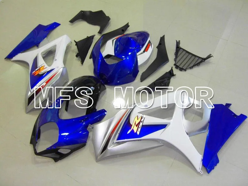 

For Suzuki GSXR 1000 K7 2007 2008 Bodywork Injection ABS Fairing Kits GSXR1000 K7 07 08 - Others - White/Blue