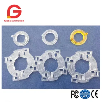 

4 Pc Round Ring / 4 Way / 8 Way Arcade Joystick Circular Base Restrictor Plate For Sanwa Joystick