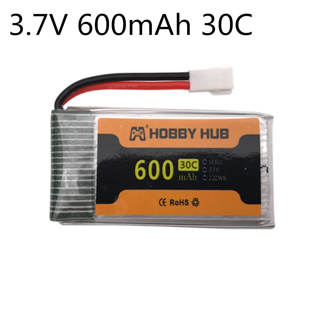 3,7 V 600 мАч 30c 802540 Lipo Батарея для Syma X5 x5c X5SC X5SW CX-30 M68 HQ-905 дистанционного Управление самолета lipo Батарея 3,7 V