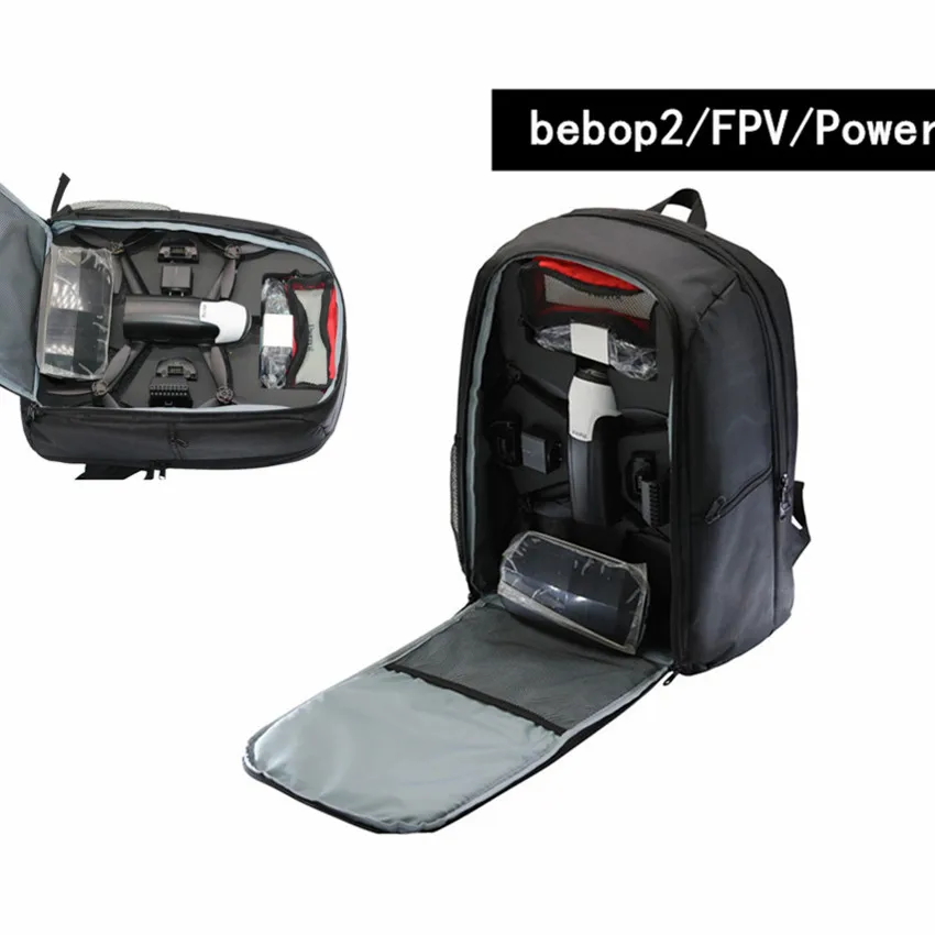 Рюкзак портативный плечевой чехол для переноски квадрокоптера Parrot Bebop 2 Power FPV с