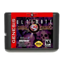 Конечная Mortal Kombat III 16 бит игровая карта для sega Mega Drive и sega Genesis