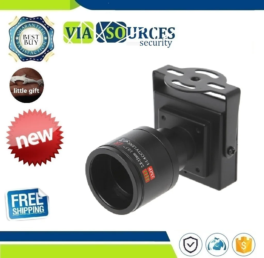 

700TVL 2.8-12mm Lens Mini CCTV Camera For Security Surveillance Car Overtaking