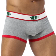 BS Боксеры Мужское нижнее белье Cueca Masculina мужское хлопковое нижнее белье боксеры Vetement Homme Slip пенис сексуальные Cueca мужские трусы BS172