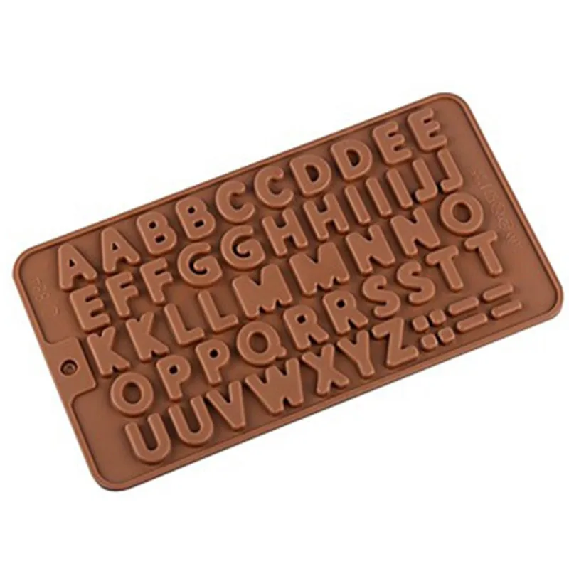 

cake decorating tools silicone chocolate mold letter and number fondant molds cookies sugarcraft confectionery bakeware tools