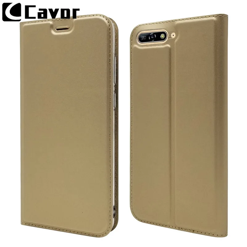 Fashion Leather Cases For Huawei Y6 Y9 Y 6 9 2018 Flip Case Wallet Cover Fundas Hoesjes Coque Etui Mobile Phone Accessories Para 