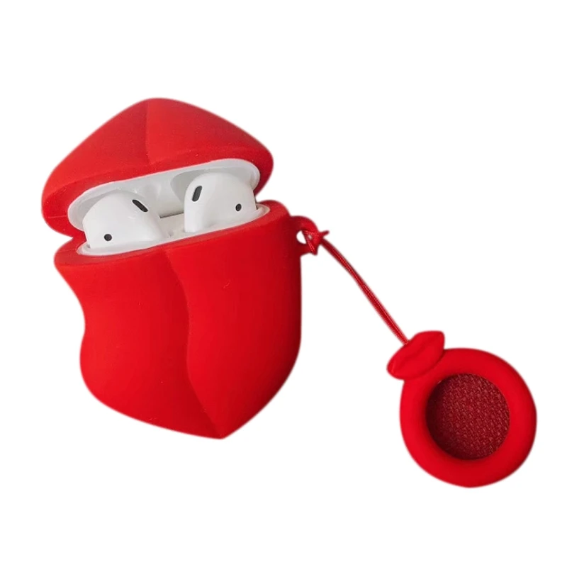 Lip Headphone Cover Headphones Bluetooth Protection Case For Airpods