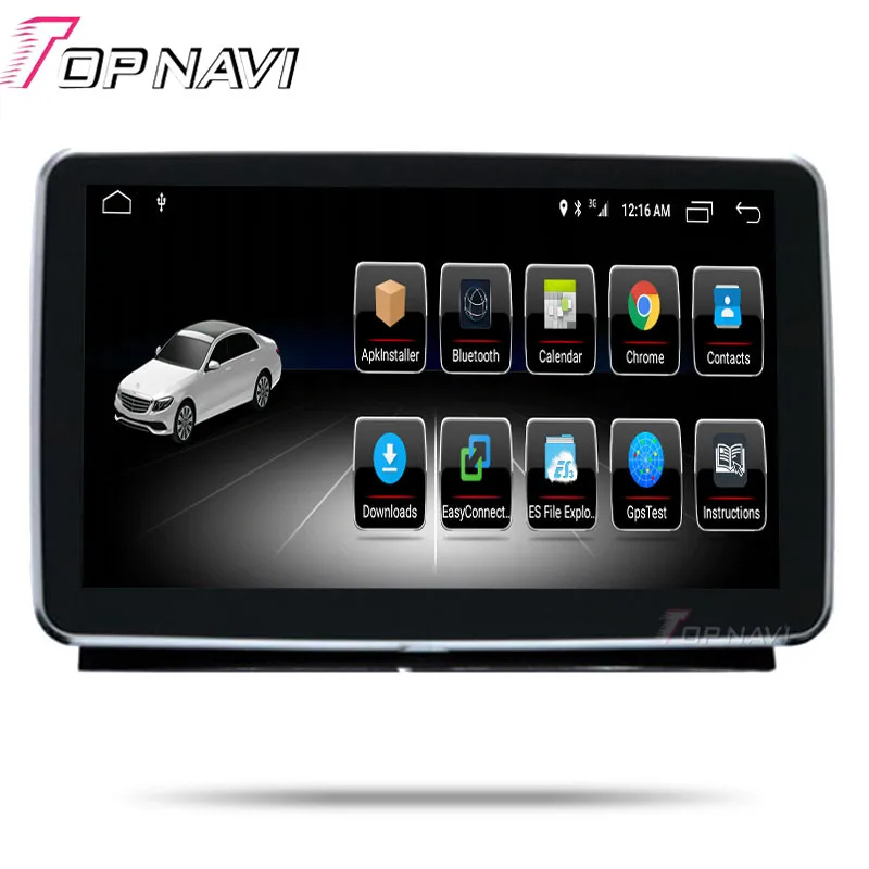 Discount 8.4" Android 8.1 Car Radio GPS Navigation For Mercedes Benz ML W166 GL X166 2012-2015 Car Video player With Bluetooth WiFi 1 Din 3