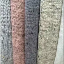 Новые трикотажные ткани, мягкий и эластичный шарф свитер пушистый флис ткани, Ширина 170 см