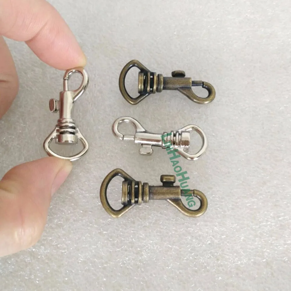 Wholesale 50pcs 11mm Small Silver/Antique brass Alloy Swivel Clasps