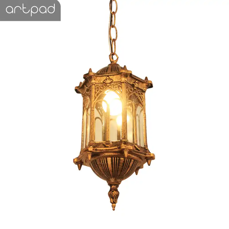 Artpad Nordic Vintage Courtyard Waterproof Light Outdoor Metal