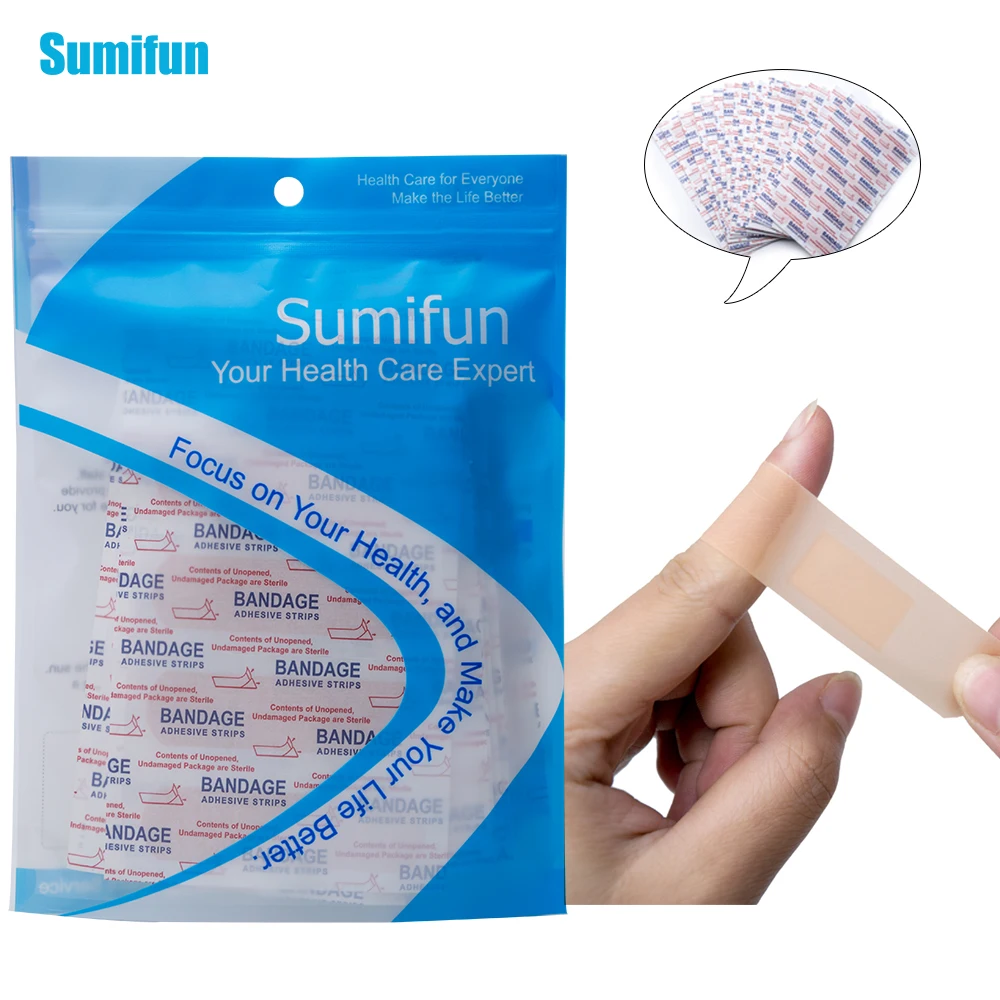 Sumifun 50 шт./пакет перевязочные материалы для перевязи раненных стерильные