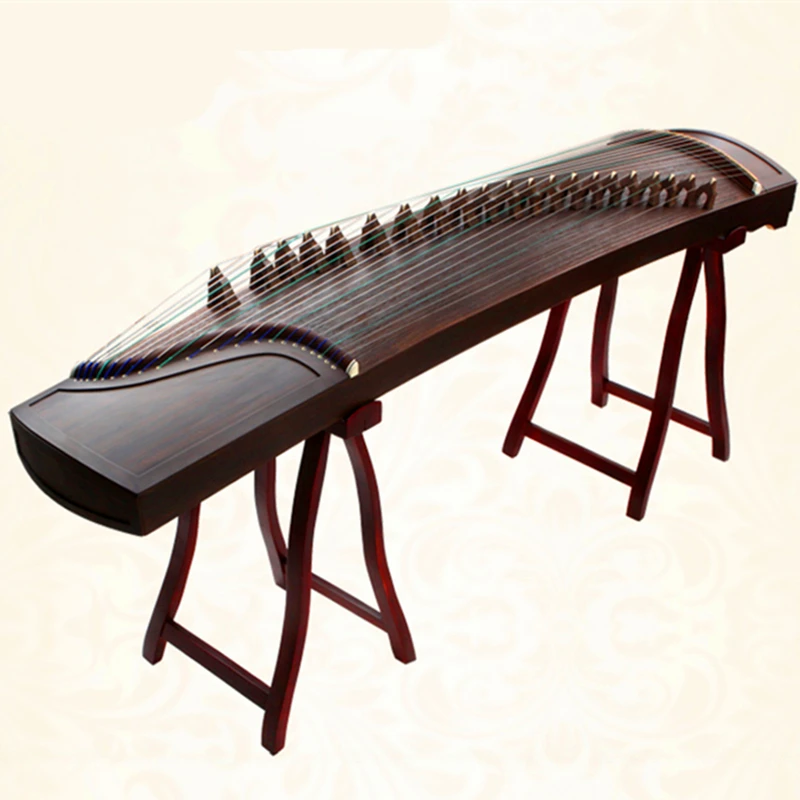High Quality China Guzheng music Ebony Wood Blank embellish