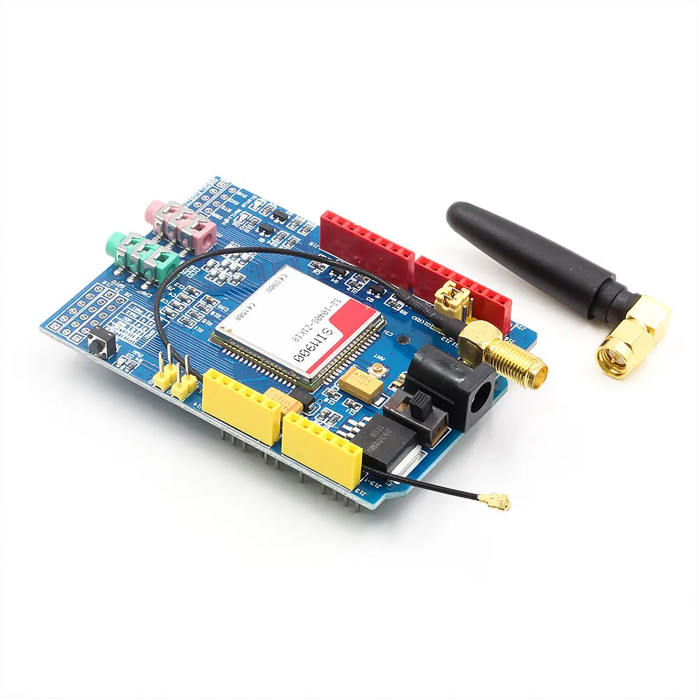 SIM900 850/900/1800/1900 МГц GPRS/GSM модуль макетной платы комплект для Arduino