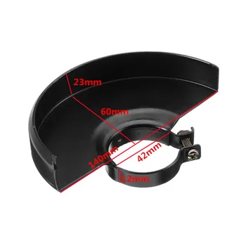 

Black Cutting Machine Base Metal Wheel Guard Safety Protector Cover for 125 Angle Grinder Power Tool Accessories New
