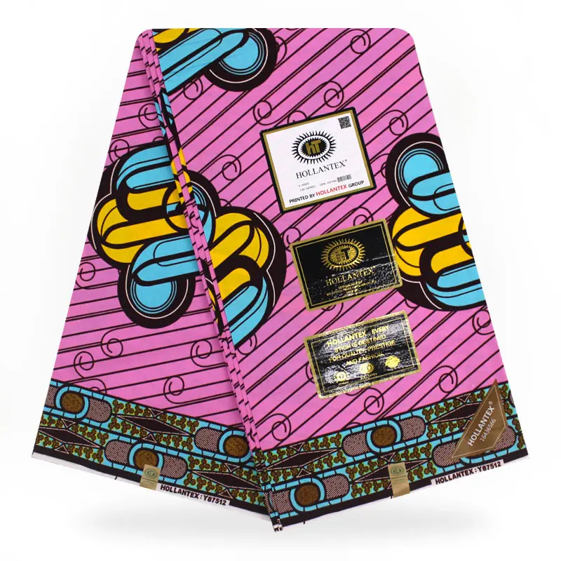 Топ hollantex восковые принты в нигерийском стиле, Анкара, ткань из хлопка с принтом, африканская ткань,, настоящая Вощеная хлопчатобумажная ткань H170827 - Цвет: 9
