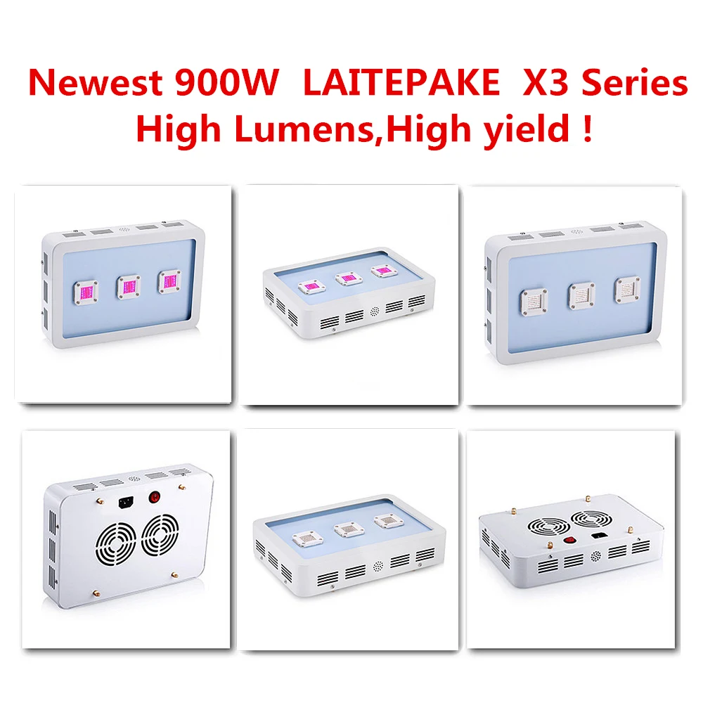 LAITEPAKE 900 W 1200 W 1500 W 1800 W 2700 W 3600 W COB светодиодный свет для выращивания растений в помещении и цветения