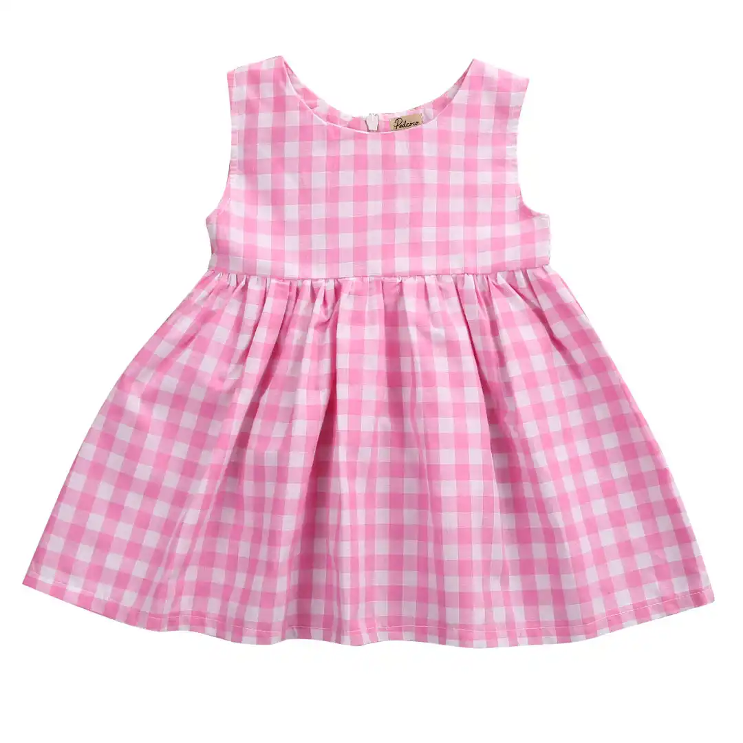 baby girls checkered dress