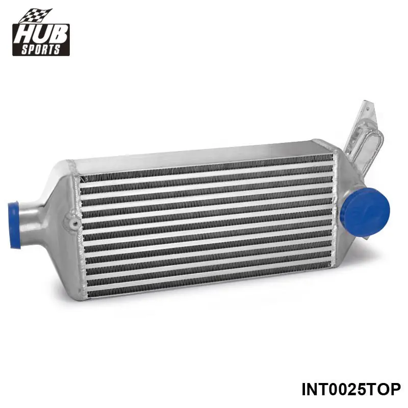 Top-Mount Bolt -On Full Aluminum Racing Turbo Intercooler For Subaru Impreza WRX EJ25 GH GRB GEE 08-14 HU-INT0025TOP