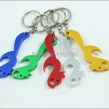 2000 шт/партия, рекламный Подарочный Брелок для ключей из алюминиевого сплава, брелок-открывашка-в форме белки
