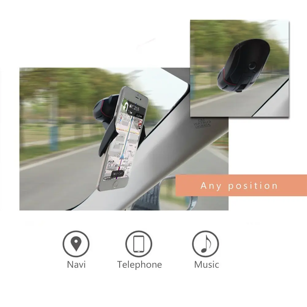 Ascromy Universal Car Mount Phone Holder Support For Xiaomi Redmi Note 7 iPhone X XS Max XR 8 Plus 6 6S Smartphone Stand Bracket (3)