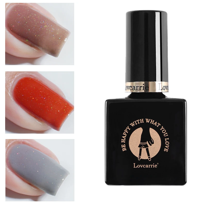 Lovcarrie маникюрный Блестящий неоновый Гель лак для ногтей 10 мл Vernis УФ Camuflage