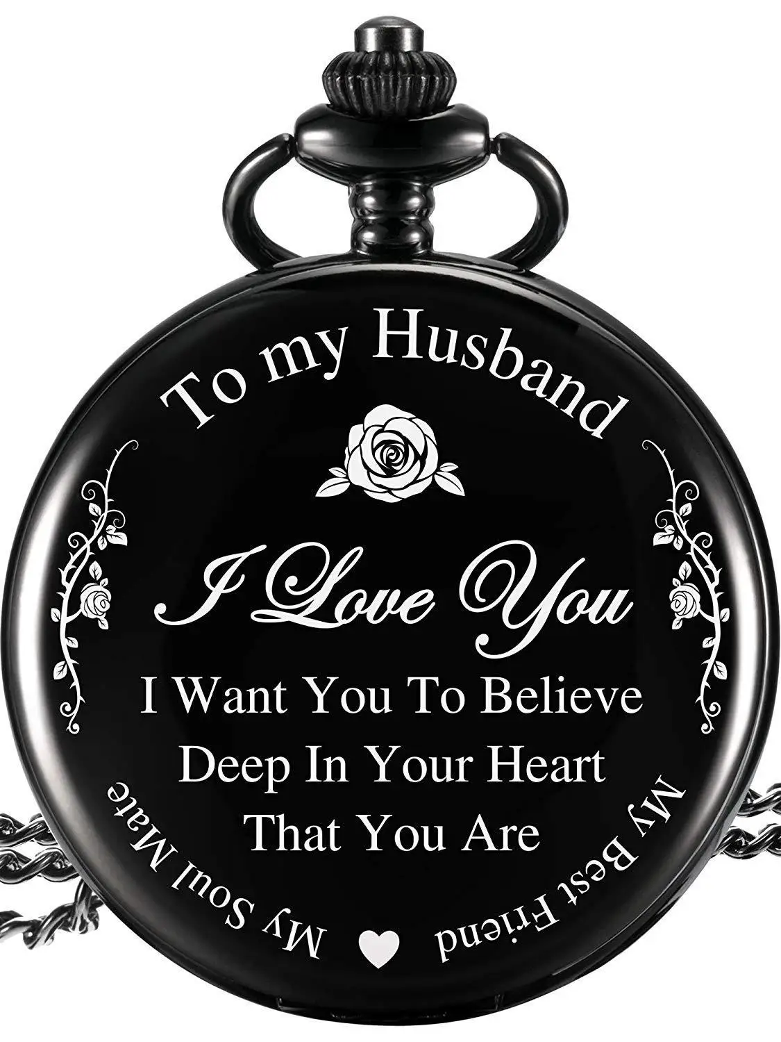 Valentines Day Gift Pocket Watch Present For Husband Thanksgiving Day Birthday Gift For Husband Anniversary Gift Party Favors Aliexpress