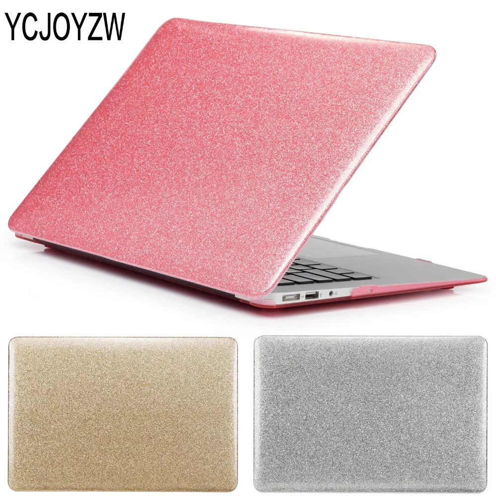 New arrive Shine Glitter Laptop Case For Macbook Pro Retina Air 11 12