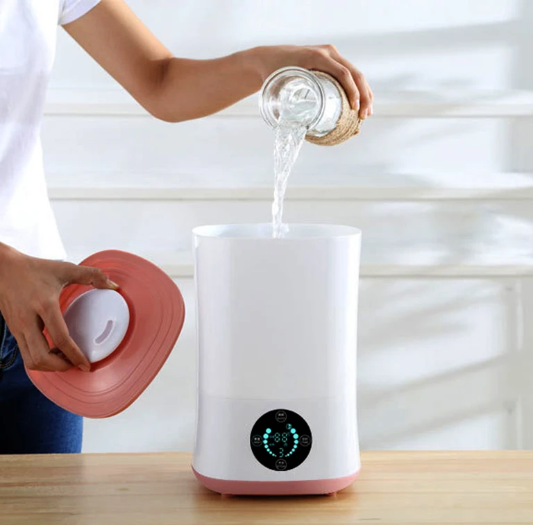 

4000ml 350ML/H Difusor Aroma Ultrasonic Air Humidifier Aroma Oil Diffuser Ionizer Generator Aromatherapy Ag Purifier Mist Maker