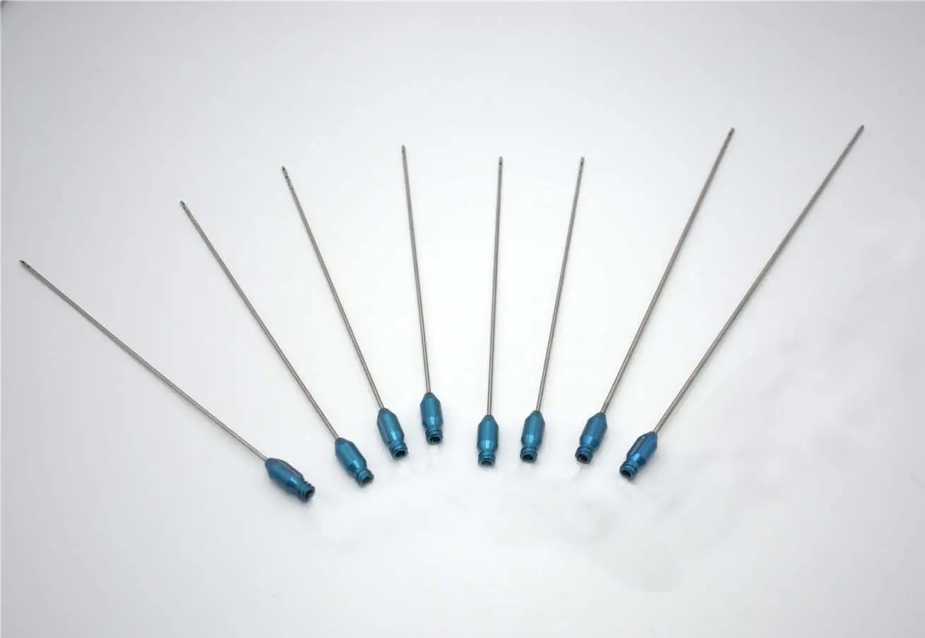 

8pcs/set Fat Grafting Liposuction Cannula Kit