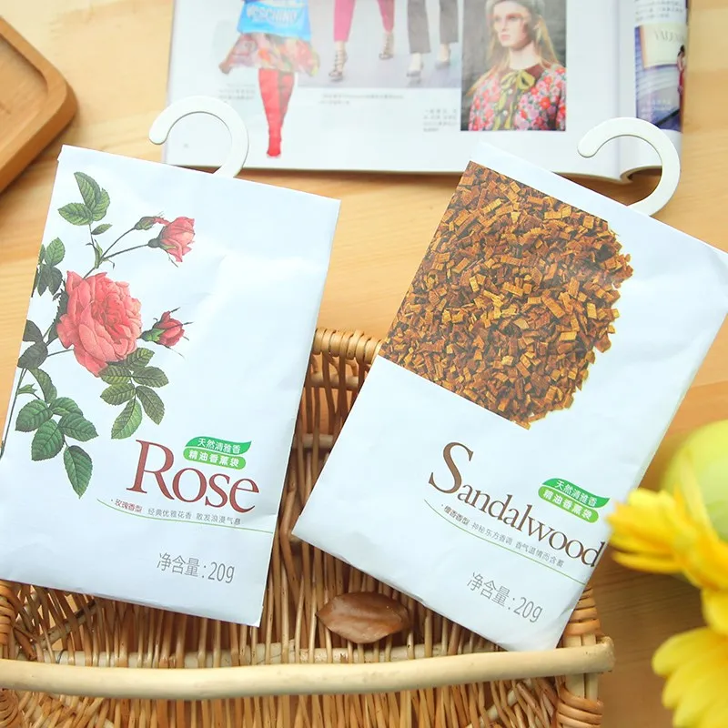 10PCS Home Household Flavor Hanging Incense Bag Natural Flower Bud