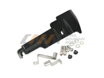 

Black Rear Cylinder Base Cover case for Harley Road King Street Glide Tri Glide 2009-2016