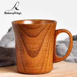BalmyDays 300 мл Кофе кружка натурального дерева Кофе Чай чашки большие деревянные чашки бюро путешествий пивная кружка подарки деревянная