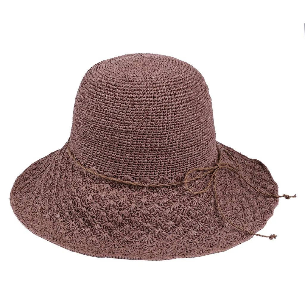 Женская соломенная шляпа, Весенняя Солнцезащитная шляпа, летняя тонкая Складная Рыбацкая шляпа, летняя пляжная уличная Солнцезащитная