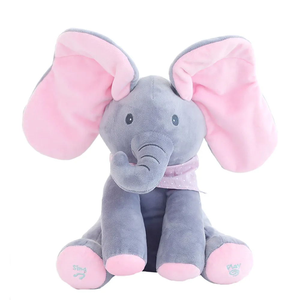 1pc-30cm-Singing-Elephant-bear-Electronic-music-Plush-Toy-Game-Doll-Educational-soft-stuffed-anti-stress (3)