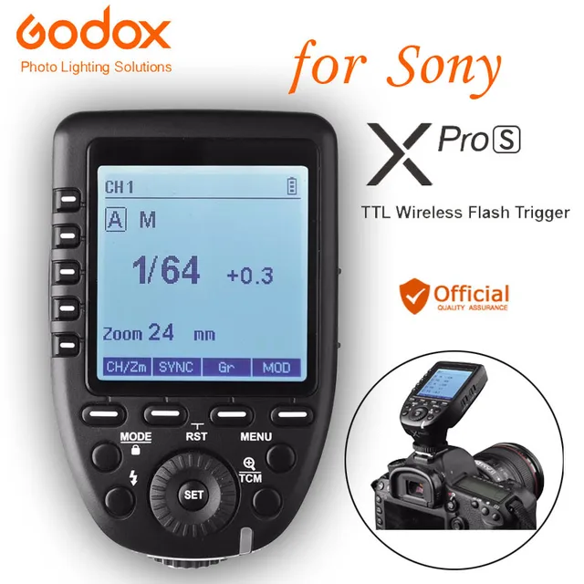 Godox Xpro s TTL II 2.4G