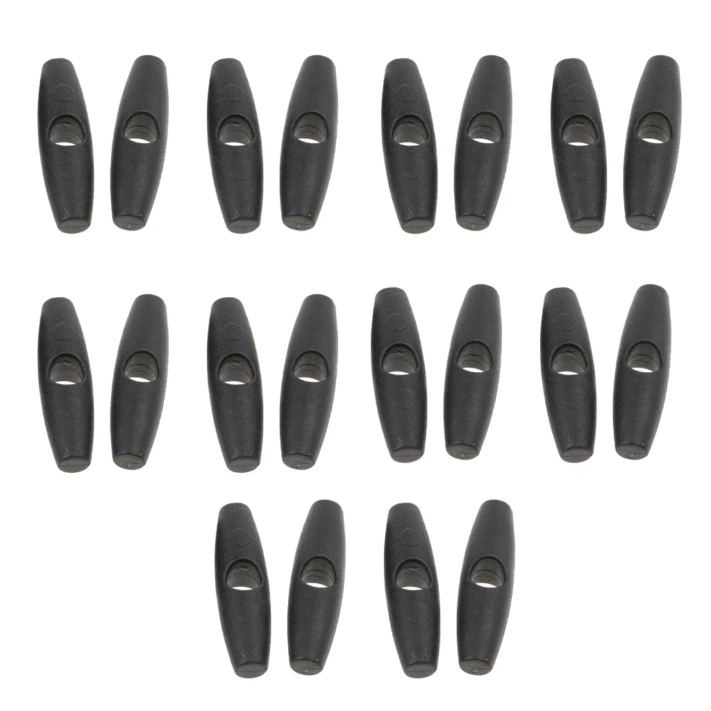 MagiDeal 20 Pcs Outdoor Tent Fly Canopy Door Curtain Fasten Roll Up Tie Buckle Snap Tent Fly Buckle Tool 