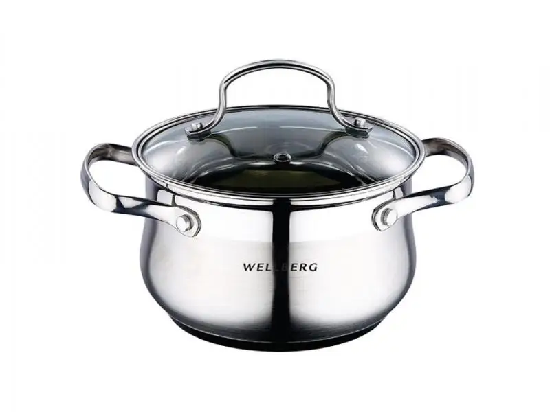 Кастрюля WELLBERG, LEGEND, 3,9 л