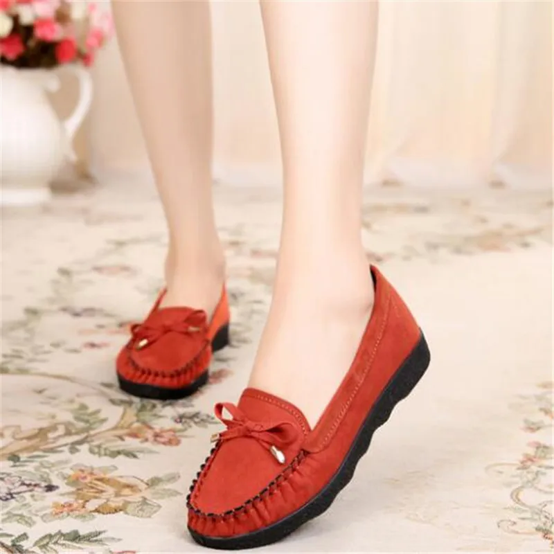 

new women's Single shoes Casual solid color women's shoes shallow mouth wild comfortable slip fashion personality nurse shoes