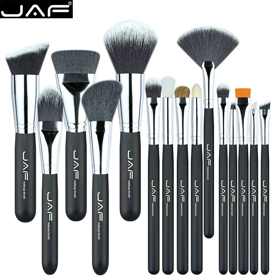 Dropshipping JAF Professional Makeup Brushes 15 pcs make up brush set