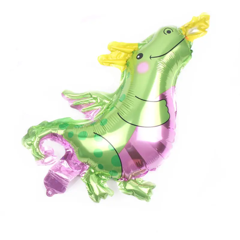 

XXPWJ New Mini Spitfire Dinosaur Aluminium Balloons Children's Holiday Party Arrangement Decoration Balloons B-157