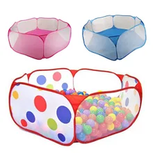 Новые детские складные океанские шары, держатель для ямы, портативные, для улицы, в помещении, забавная игрушка, палатка, домик, мяч, бассейн FJ88