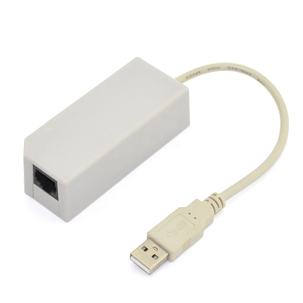 10 шт. высококачественный USB LAN Сетевой адаптер для wii